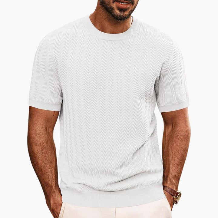 T-shirt met ronde hals voor heren