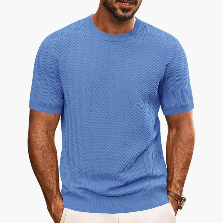 T-shirt met ronde hals voor heren