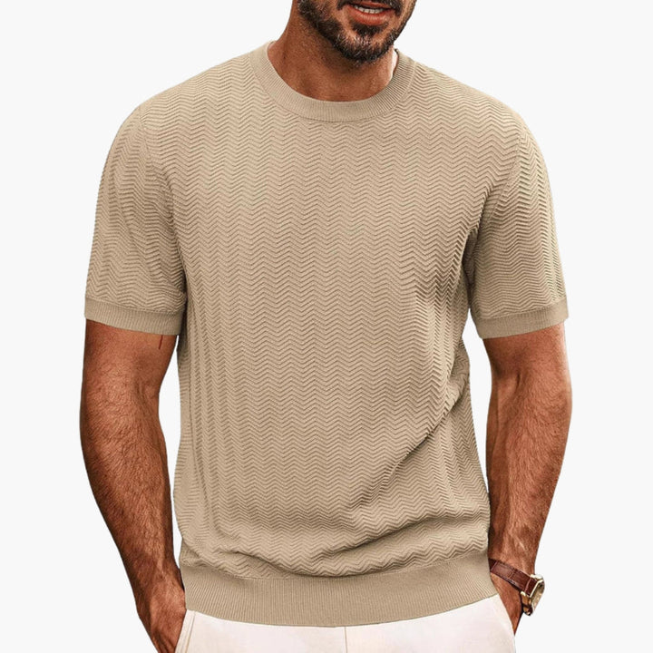 T-shirt met ronde hals voor heren