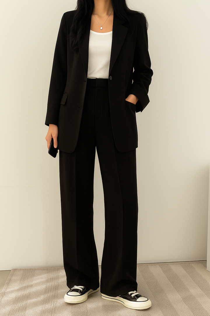 Luxe Tweedelige Tailored Set