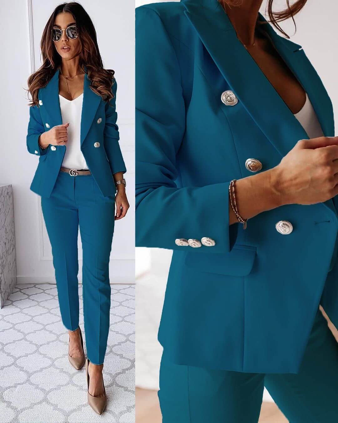 Blauw / 3XL
