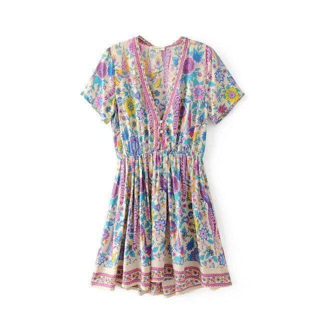 Mini Jurk Bloemenprint