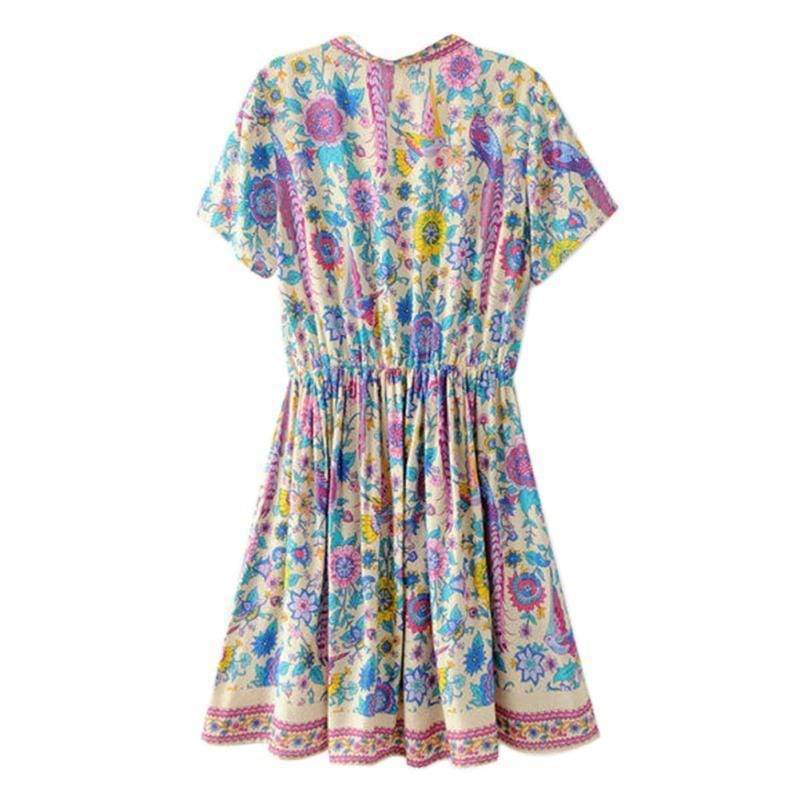 Mini Jurk Bloemenprint