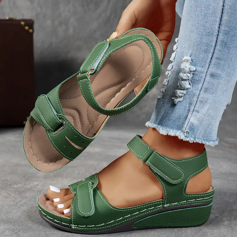 Nina | Orthopedische Sandalen met Sleehak