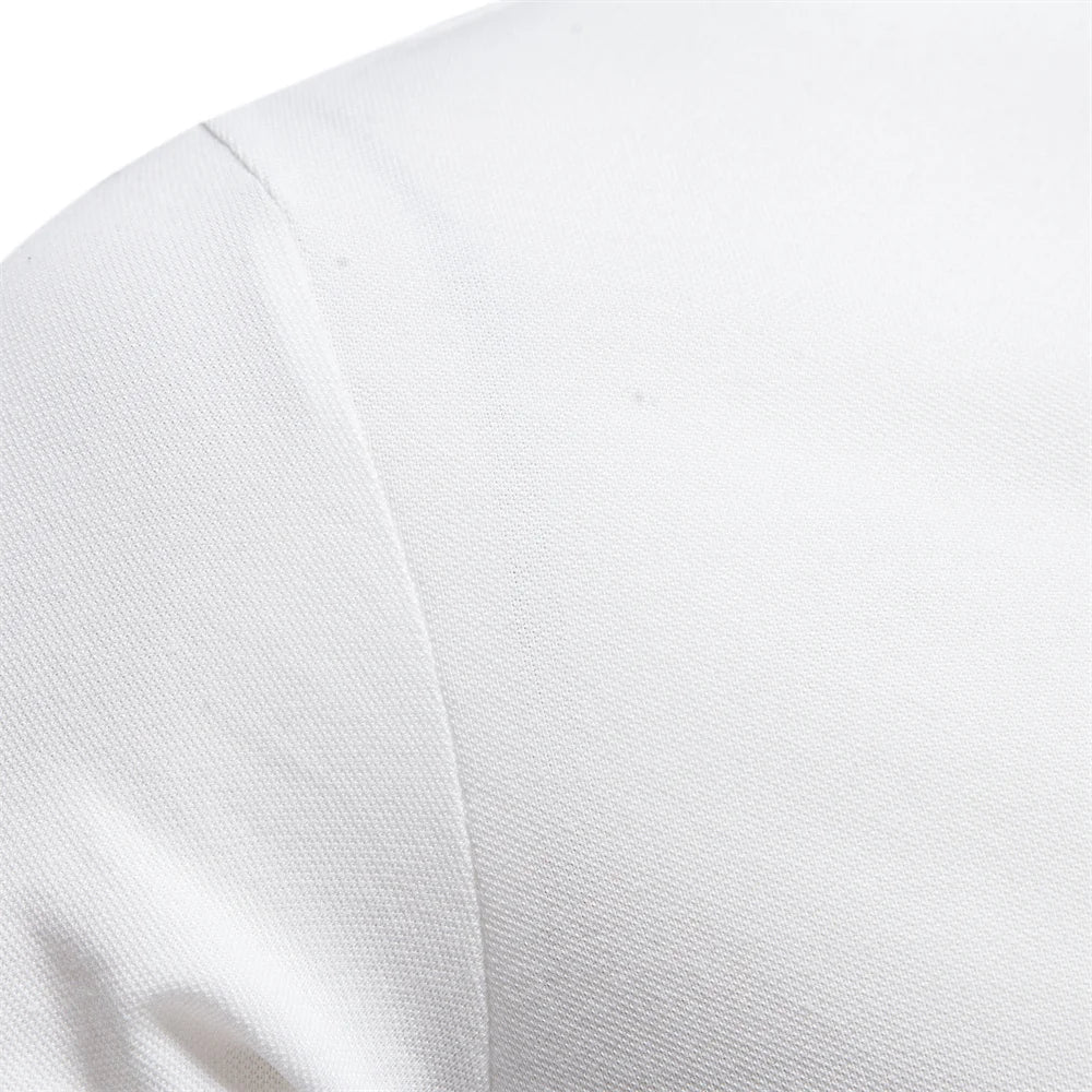Austin | Poloshirt met korte mouwen en knopen voor heren