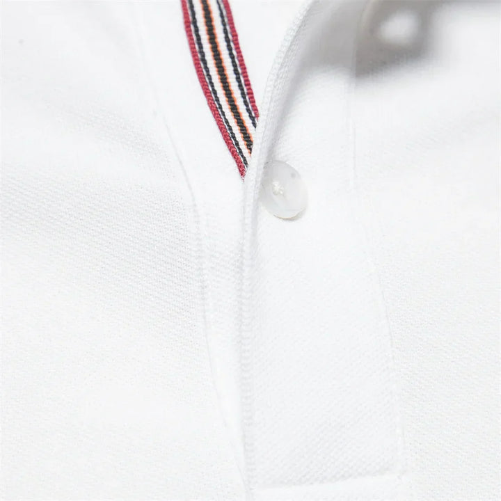 Austin | Poloshirt met korte mouwen en knopen voor heren