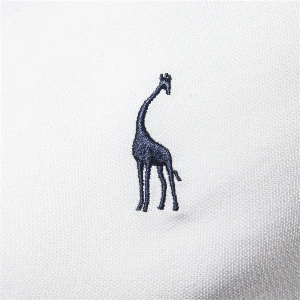 Austin | Poloshirt met korte mouwen en knopen voor heren