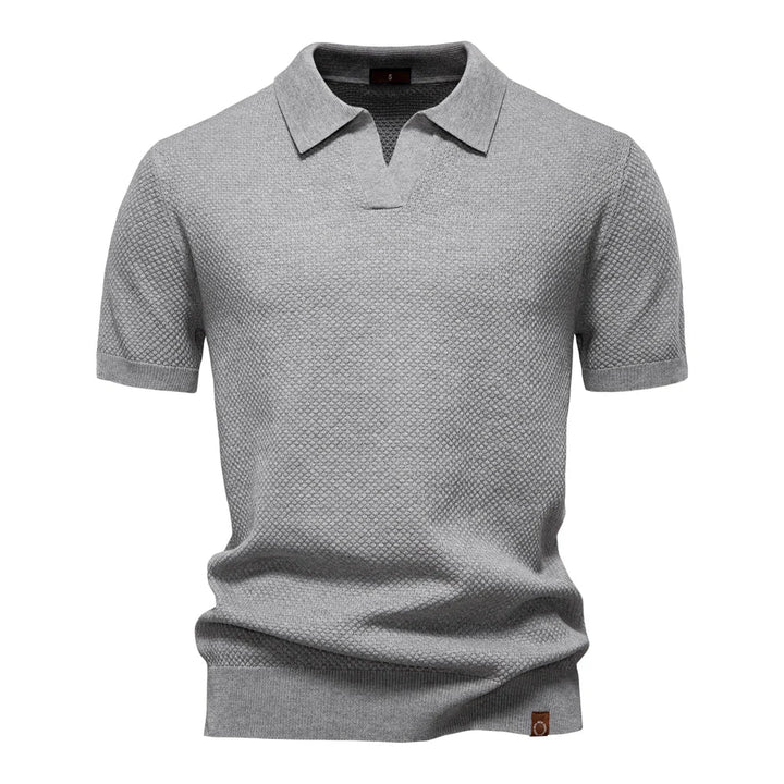 Arthur | Klassiek poloshirt met korte mouwen voor heren