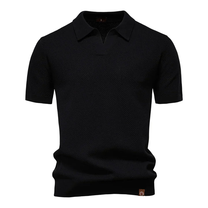 Arthur | Klassiek poloshirt met korte mouwen voor heren