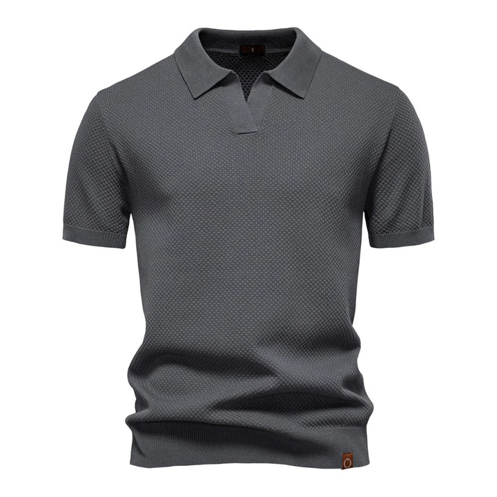Arthur | Klassiek poloshirt met korte mouwen voor heren