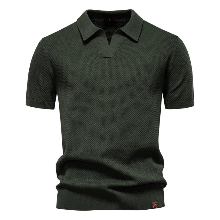 Arthur | Klassiek poloshirt met korte mouwen voor heren