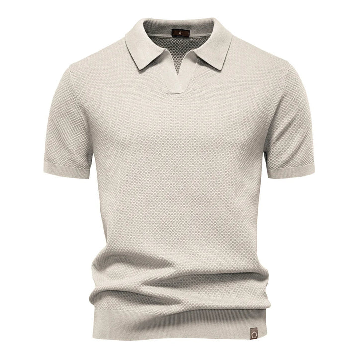 Arthur | Klassiek poloshirt met korte mouwen voor heren