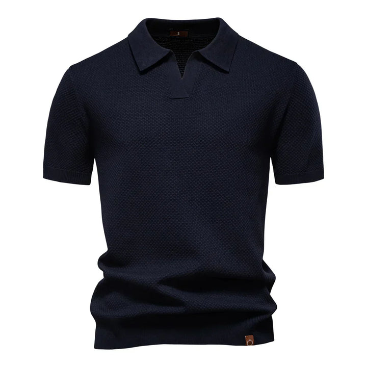 Arthur | Klassiek poloshirt met korte mouwen voor heren