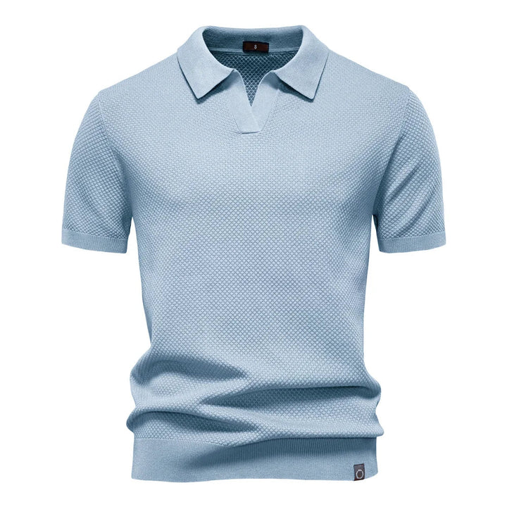 Arthur | Klassiek poloshirt met korte mouwen voor heren