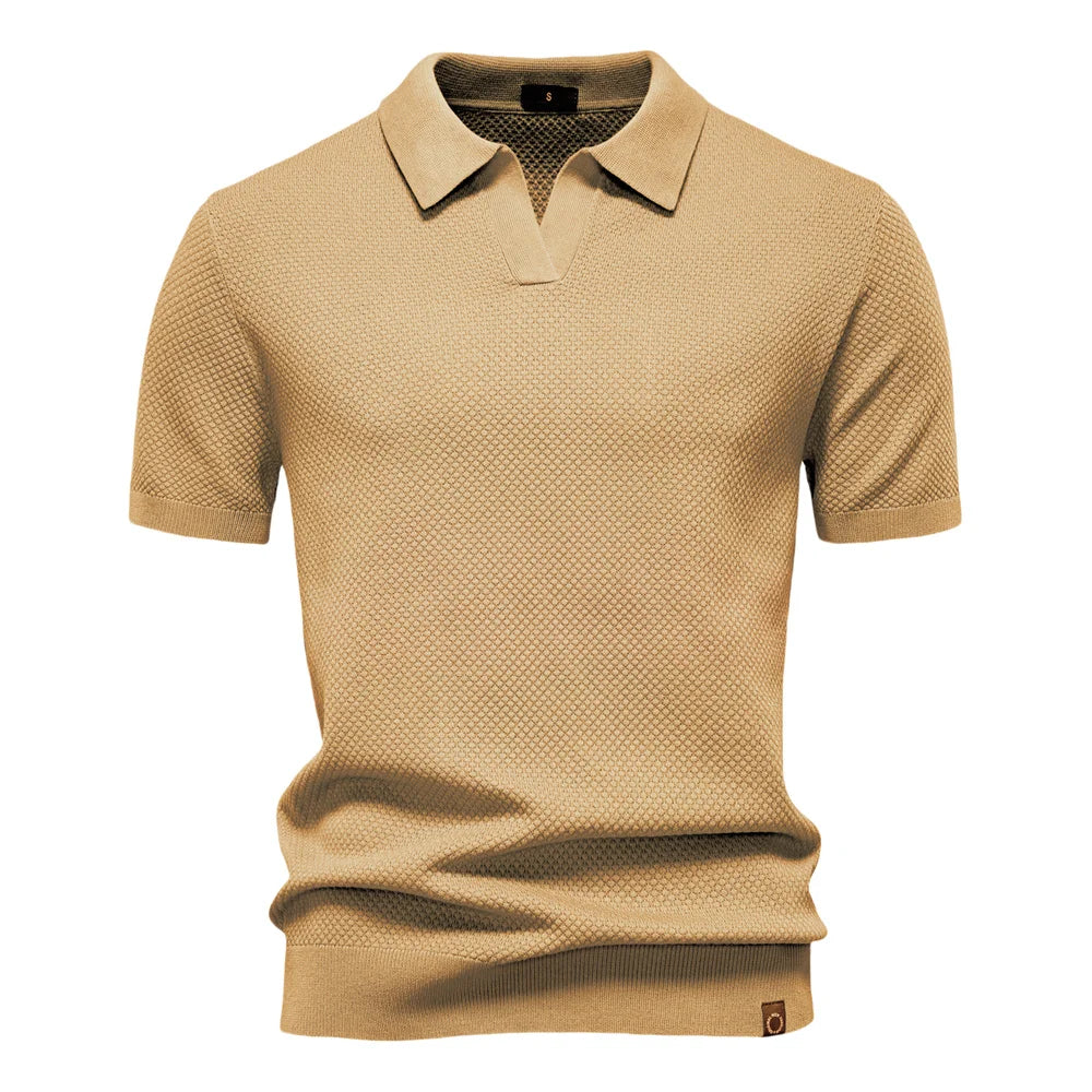 Arthur | Klassiek poloshirt met korte mouwen voor heren