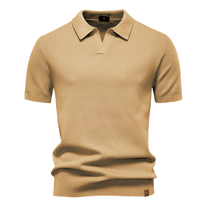 Arthur | Klassiek poloshirt met korte mouwen voor heren