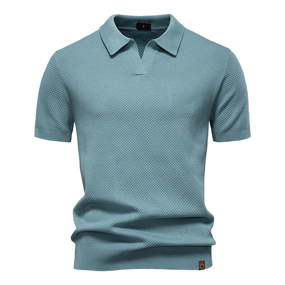 Arthur | Klassiek poloshirt met korte mouwen voor heren