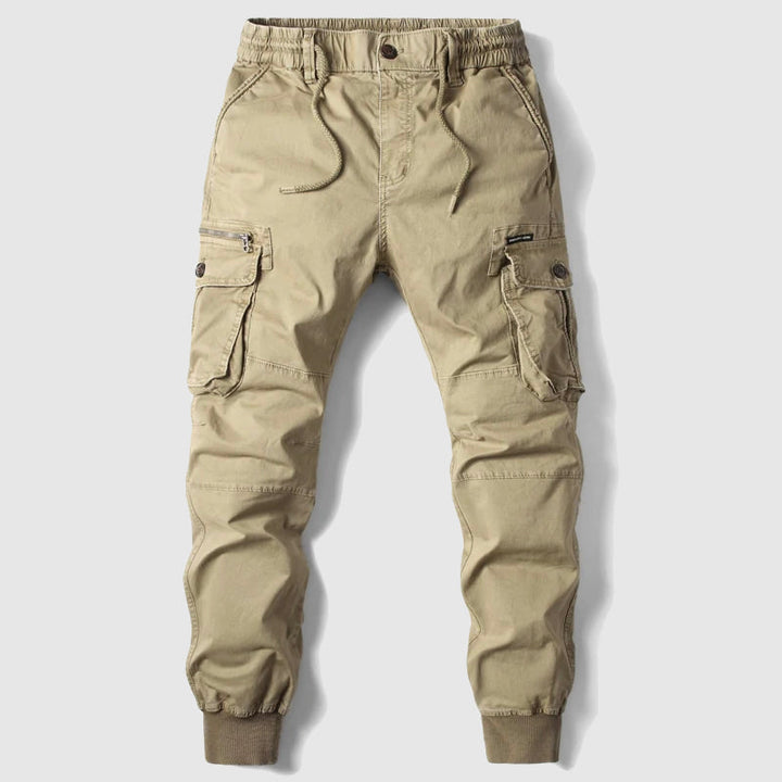 Brian | Casual herenbroek met cargozakken en slanke pasvorm