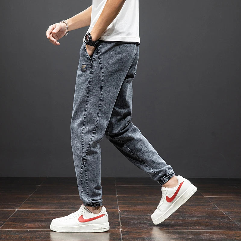 Daniel | Casual herenjeans met trekkoord en joggerpasvorm