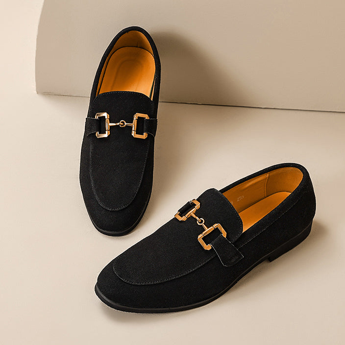 Kevin | Herenloafers met metalen details
