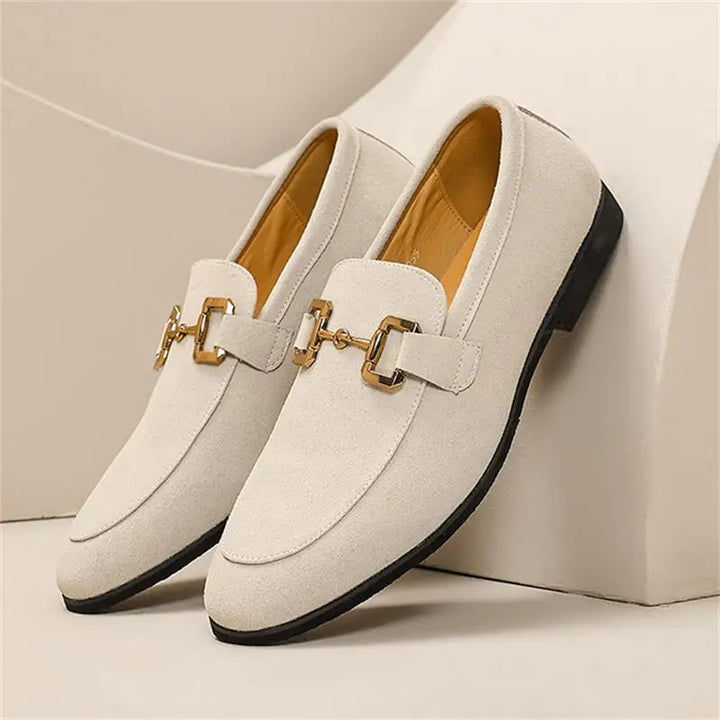Kevin | Herenloafers met metalen details