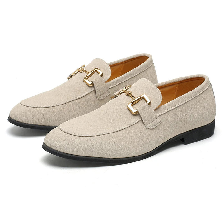 Kevin | Herenloafers met metalen details